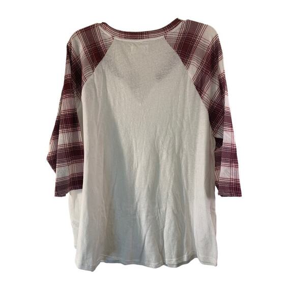 MAURICES Women’s Baseball Jersey / Size: 1X - Picture 2 of 6